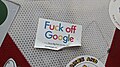 Protest against Google