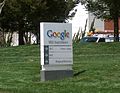 Googleplex Welcome Sign
