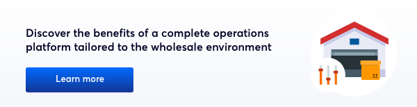 operations platform for wholesale
